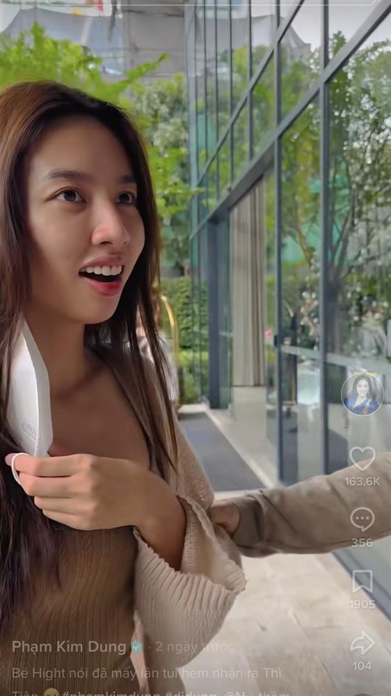 Thùy Tiên mặt mộc ra ngoài, đến người thân cận cũng không nhận ra-1