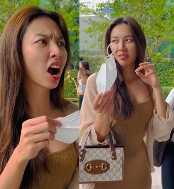 Thùy Tiên mặt mộc ra ngoài, đến người thân cận cũng không nhận ra-2