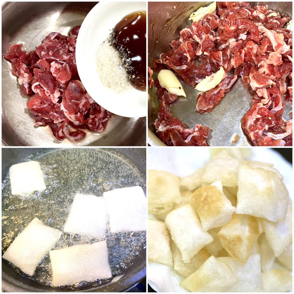 Cuối tuần trời lạnh, làm ngay món phở chiên phồng nóng hổi đãi cả nhà thôi!-2