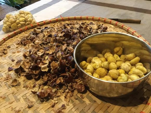 Đang vào mùa, làm ngay món xôi hạt dẻ thơm phức, bùi ngon-3