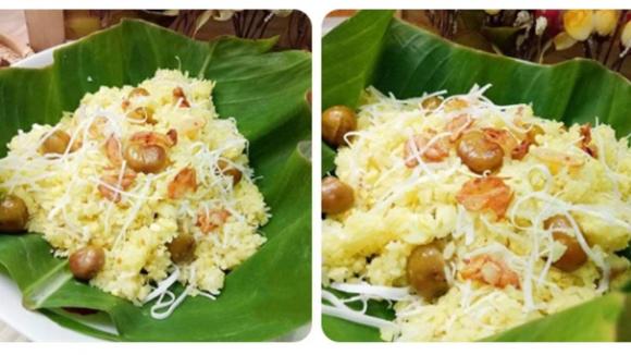 Đang vào mùa, làm ngay món xôi hạt dẻ thơm phức, bùi ngon-4