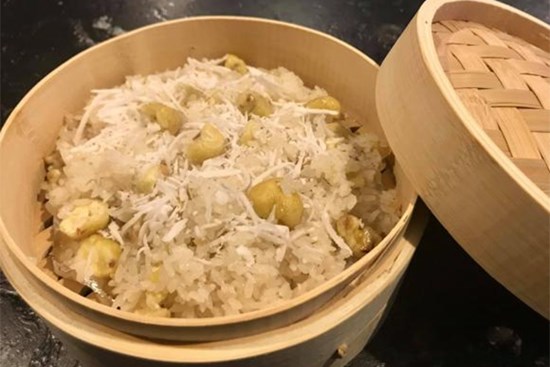Đang vào mùa, làm ngay món xôi hạt dẻ thơm phức, bùi ngon