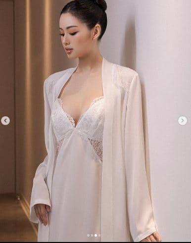 Tâm Tít phô vòng một căng đầy đến ngộp thở khi mặc đồ ngủ, khiến fan đứng ngồi không yên-2