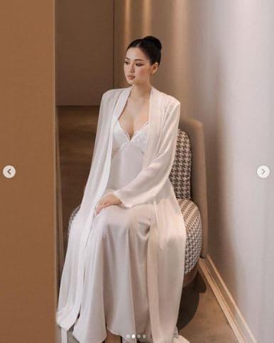 Tâm Tít phô vòng một căng đầy đến ngộp thở khi mặc đồ ngủ, khiến fan đứng ngồi không yên-4