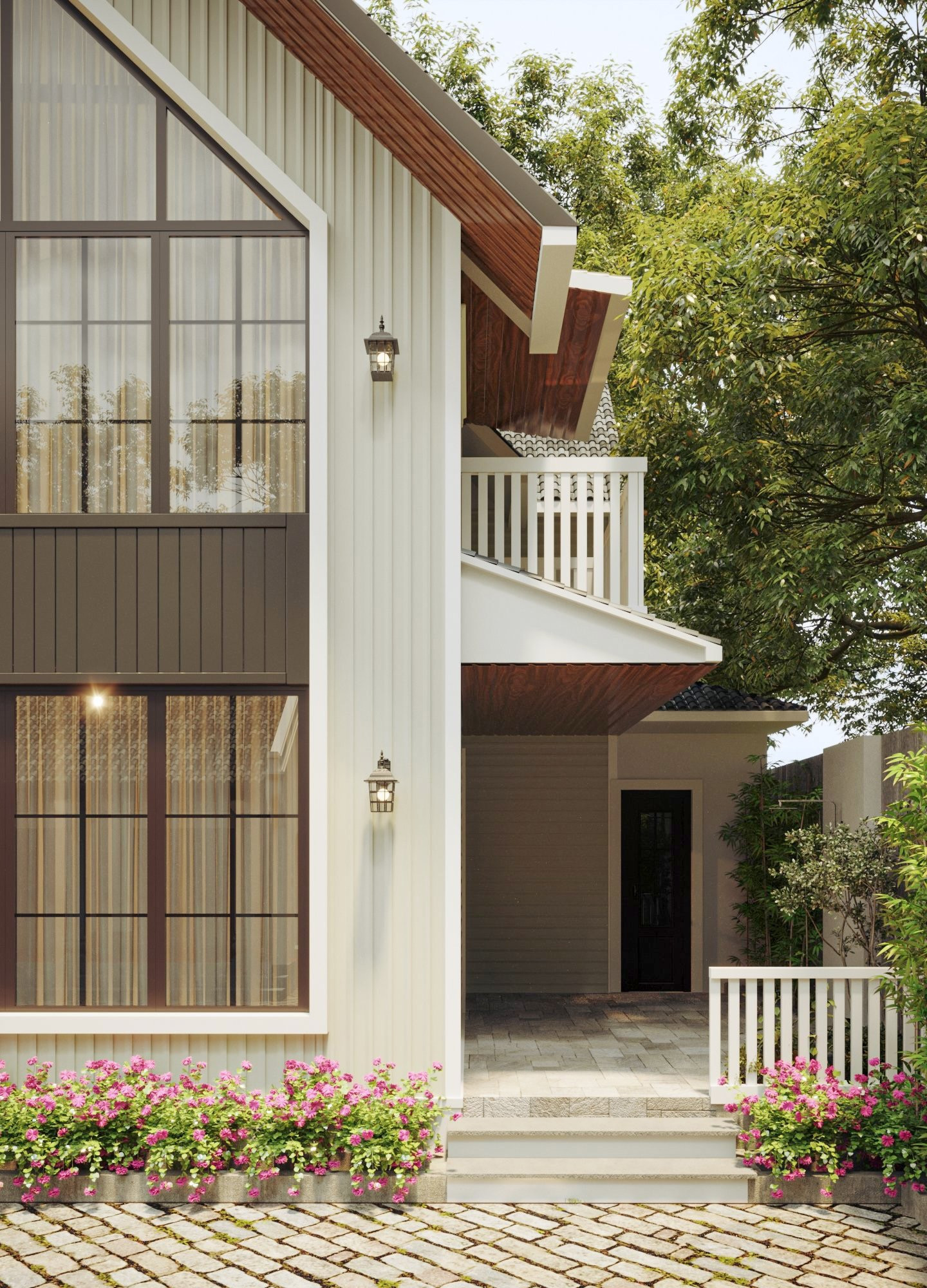 Con trai tặng bố mẹ căn villa dưỡng già, không gian mang hơi thở bình yên và mộc mạc-3