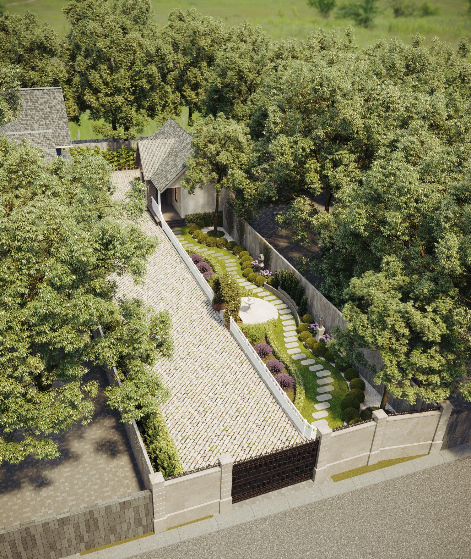 Con trai tặng bố mẹ căn villa dưỡng già, không gian mang hơi thở bình yên và mộc mạc-4