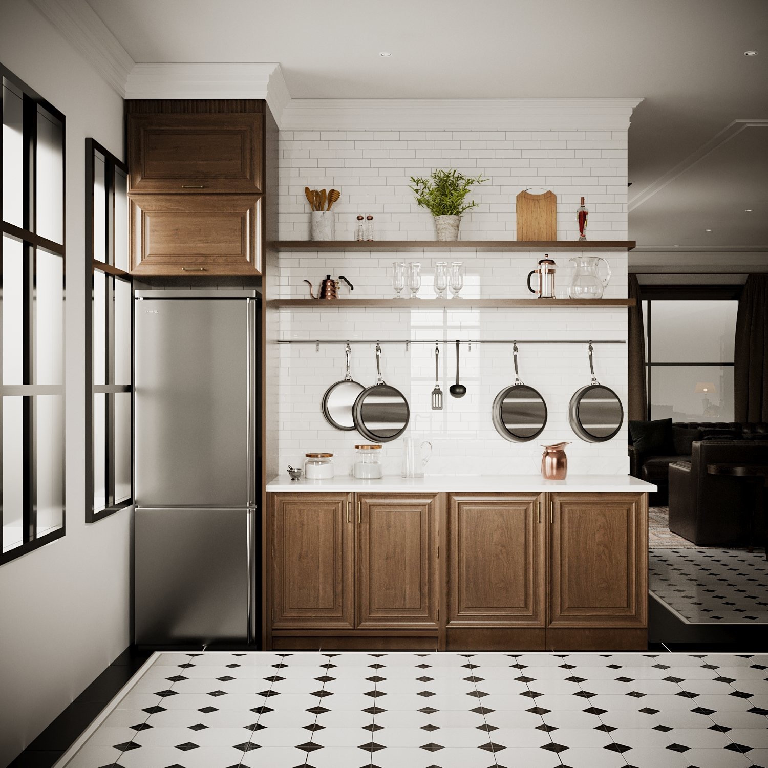 Con trai tặng bố mẹ căn villa dưỡng già, không gian mang hơi thở bình yên và mộc mạc-19