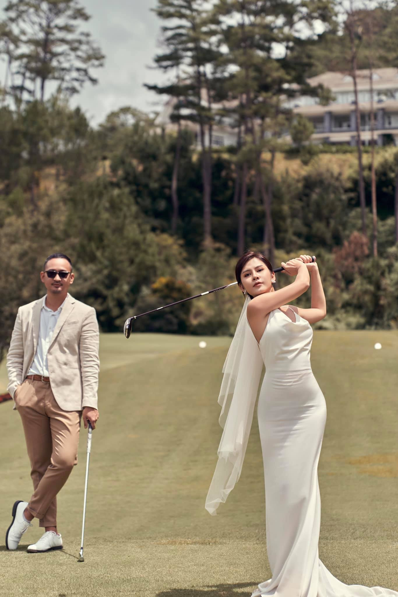 MC, diễn viên nổi tiếng đi nhầm sân golf lấy được chồng như ý-2