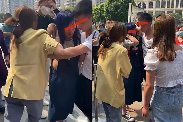 Vợ bắt gặp chồng và nhân tình tay trong tay, hành động sau của gã đàn ông càng gây tổn thương-1