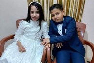 Bé trai 12 tuổi đính hôn với em họ 10 tuổi khiến cư dân mạng phẫn nộ