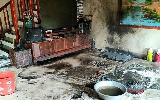 Vụ con gái tưới xăng đốt nhà mẹ: Ba người tử vong, bi kịch từ mâu thuẫn đất đai-1