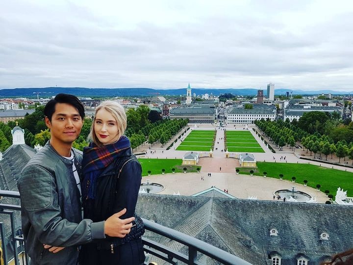 Chuyện tình 4 năm của Hoa hậu Quốc tế và bạn trai Hàn Quốc-4