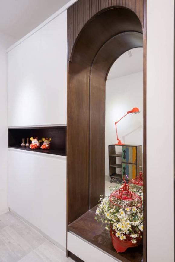 Khám phá không gian tổ ấm mang đậm dấu ấn truyền thống của Hoa hậu Ngọc Hân và chồng-2