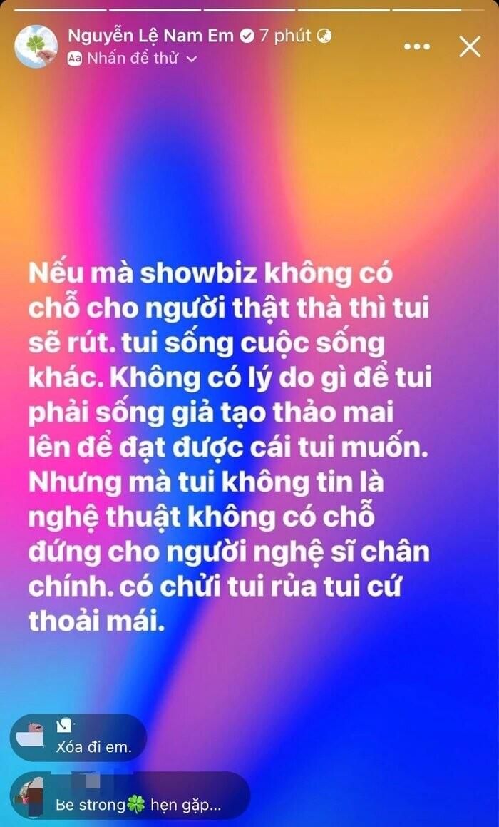 Nam Em bắt đầu nổi loạn sau khi vướng vào ồn ào với Bạch Công Khanh-4