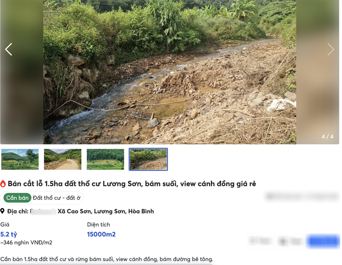 Môi giới tiết lộ sự thật đằng sau lời rao bán cắt lỗ đất nhà vườn ven đô-1