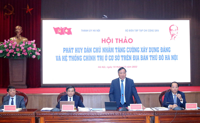 Phát huy dân chủ ở cơ sở theo phương châm Dân biết, dân bàn, dân làm, dân kiểm tra, dân giám sát, dân thụ hưởng”-1