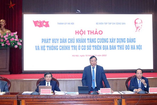 Phát huy dân chủ ở cơ sở theo phương châm “Dân biết, dân bàn, dân làm, dân kiểm tra, dân giám sát, dân thụ hưởng”