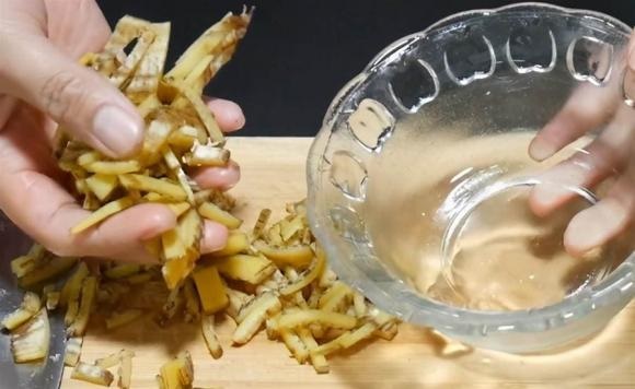 Cắt nhỏ vỏ chuối rồi thêm chút muối, chút bột giặt vào: Chỉ sau 1 đêm, gián khiếp vía, một đi không trở lại-3