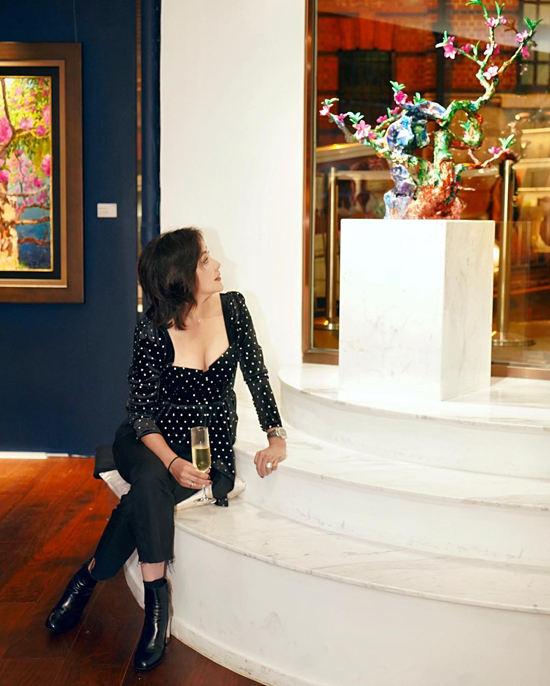 Tổ ấm triệu đô của vợ chồng Lưu Gia Linh: Căn mang màu đỏ đặc trưng Trung Hoa, căn còn lại được đạo diễn phim decor-10