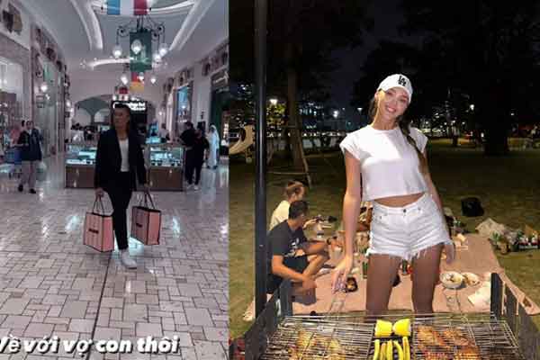 Quý tử vừa chào đời, Bùi Tiến Dũng vội đưa vợ hâm nóng tình cảm-7