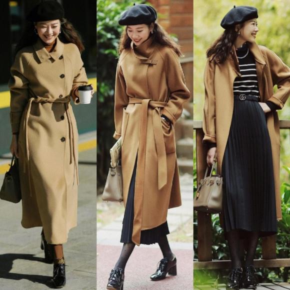 Giày cao gót + quần tất thịnh hành năm nay, có thể mặn mà hoặc sexy, đẹp thấu xương-9