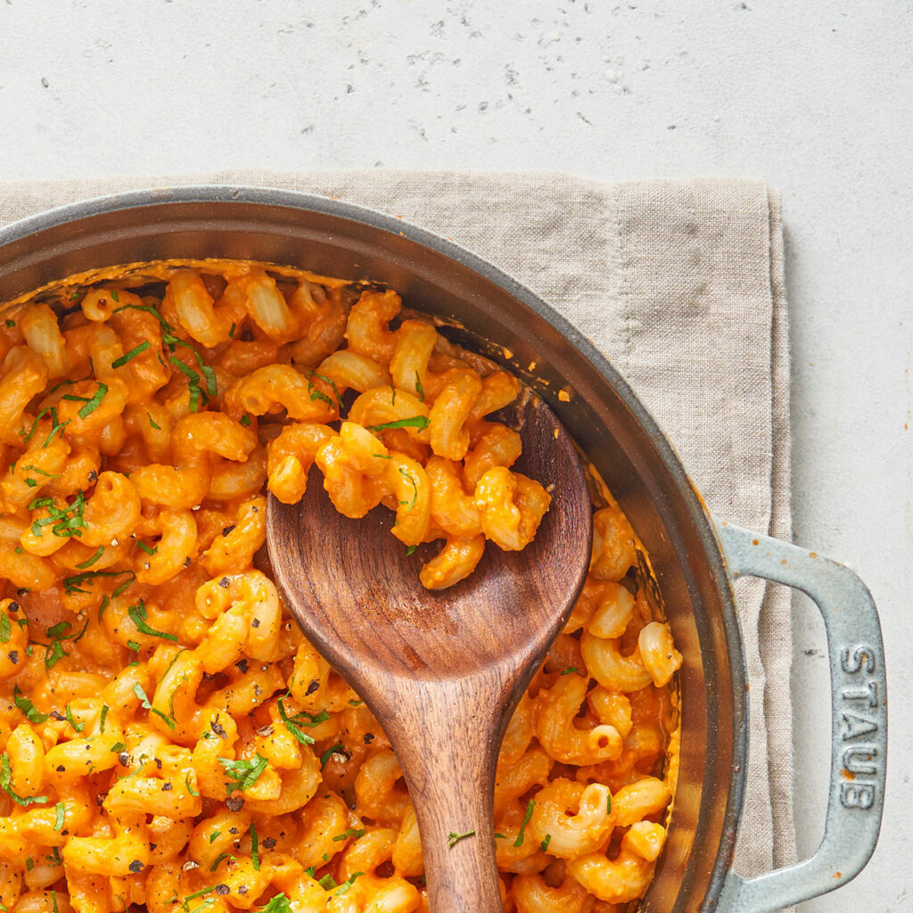 Mì Ý sốt kem phô mai - món ngon được tạo nên chỉ trong 1 nốt nhạc cho bé yêu-1