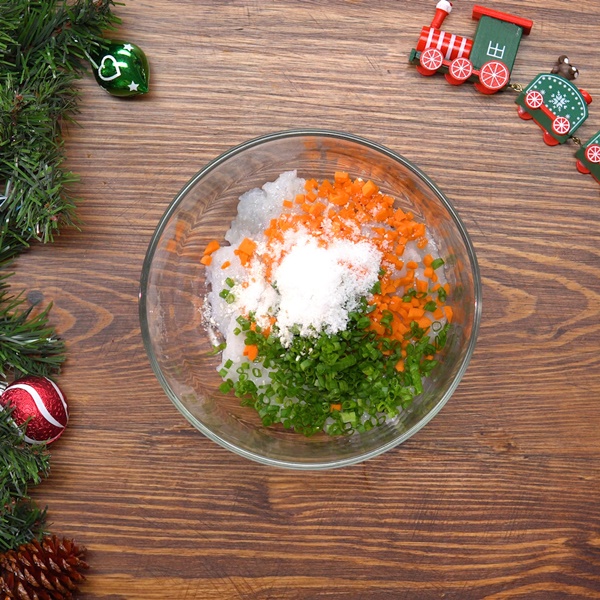 Làm trứng cuộn cây thông Noel chào đón lễ Giáng sinh-4