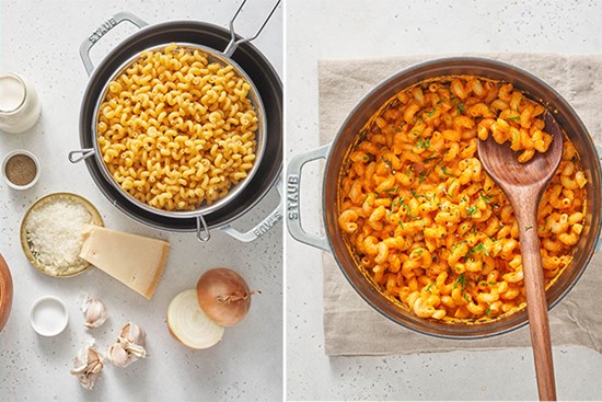 Mì Ý sốt kem phô mai - món ngon được tạo nên chỉ trong 