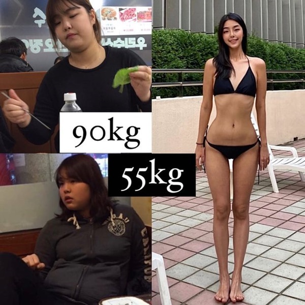 Giảm 30kg trong 5 tháng, gái xinh xứ Hàn bày cách giảm cân nhỏ mà có võ khiến ai cũng phải nể phục-1