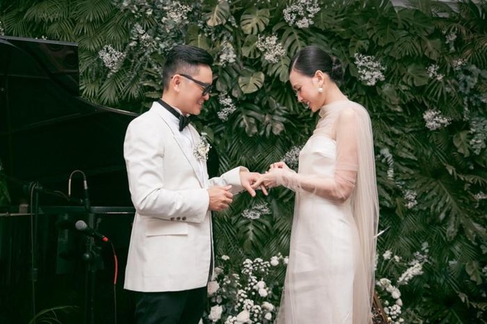 Dương Mỹ Linh ngọt ngào bên chồng doanh nhân trong hôn lễ ở Bến Tre-11