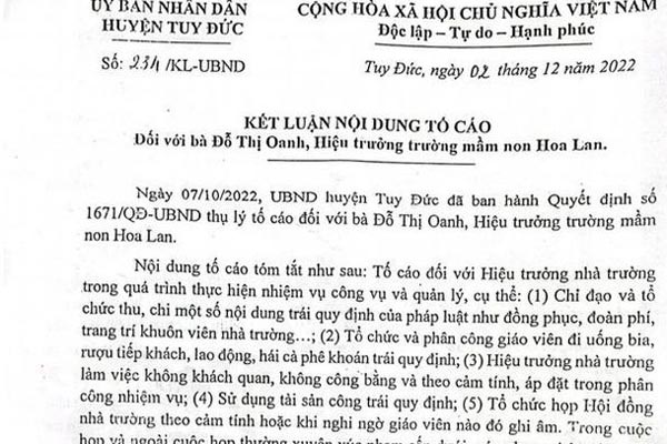 Vụ hiệu trưởng điều giáo viên đi tiếp khách: Phản ứng của các đơn vị bị nhắc tên-2