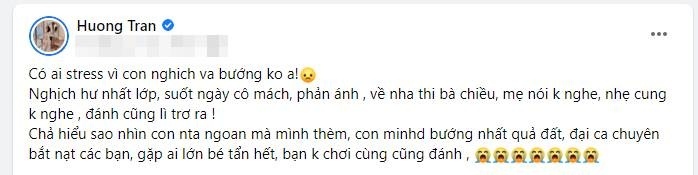 Con trai Việt Anh nghịch và bướng nhất quả đất khiến Hương Trần stress nặng, nhiều mẹ bỉm sữa đồng cảm-3
