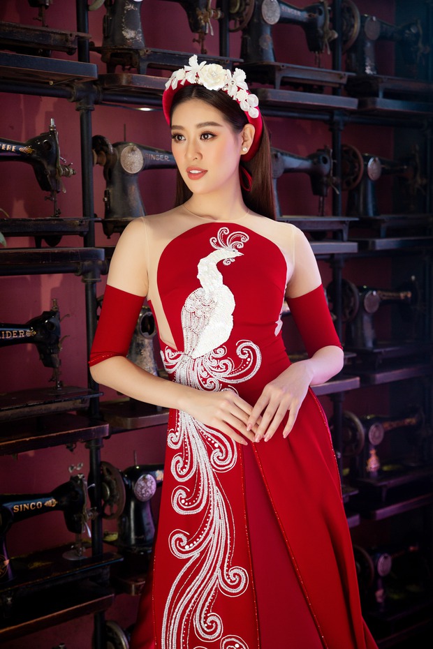 Khánh Vân: Nàng hậu diện áo dài đẹp nhất Hoa hậu Hoàn vũ Việt Nam-8