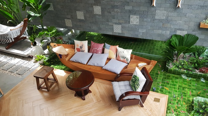 Căn nhà có 5 mảnh vườn giúp cặp đôi trồng cây, nuôi cá tuổi xế chiều-4