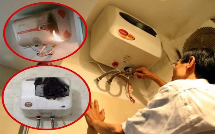 Dùng bình nóng lạnh kiểu này dễ rò rỉ điện, phát nổ có ngày-1