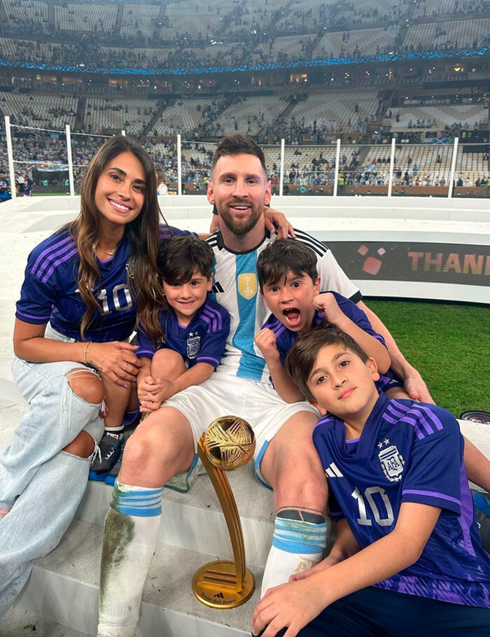 Vợ Messi và giọt nước mắt hạnh phúc: Cô vợ số hưởng hay phụ nữ chủ động chọn hướng?-3
