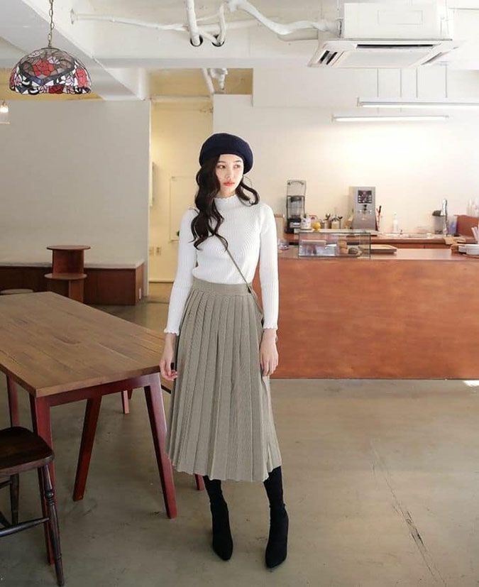 Hội mặc đẹp xứ Hàn gợi ý 10 bộ đồ cực xinh diện Tết-1