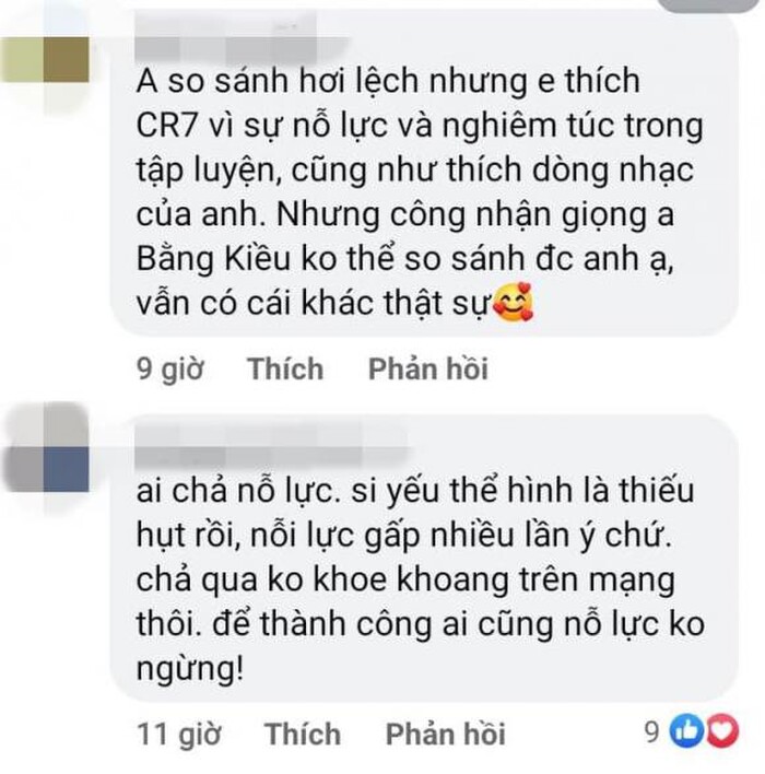 Tuấn Hưng phản ứng ra sao khi vấp phải ý kiến trái chiều so sánh bản thân với Bằng Kiều cùng Messi?-3