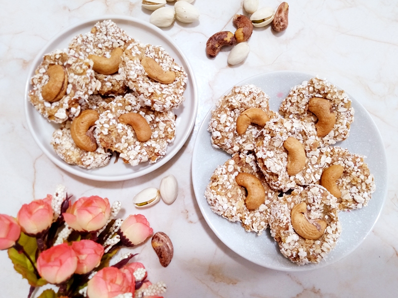 Bánh quy yến mạch - lành mạnh mà ngon, đón Tết không sợ tăng cân!-5