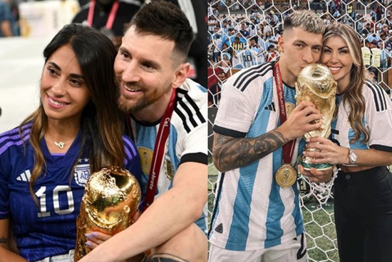 Dàn cầu thủ Argentina có tất cả: Cúp vô địch và hôn nhân đáng mơ ước