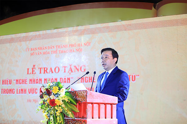 Hà Nội tiếp tục dẫn đầu với 66 nghệ nhân được vinh danh là Nghệ nhân Nhân dân, Nghệ nhân Ưu tú-2