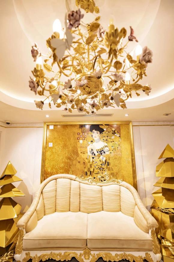 Căn hộ penthouse của Ngọc Thanh Tâm ngày giáng sinh: Rực rỡ và đẳng cấp theo phong cách hoàng gia-4