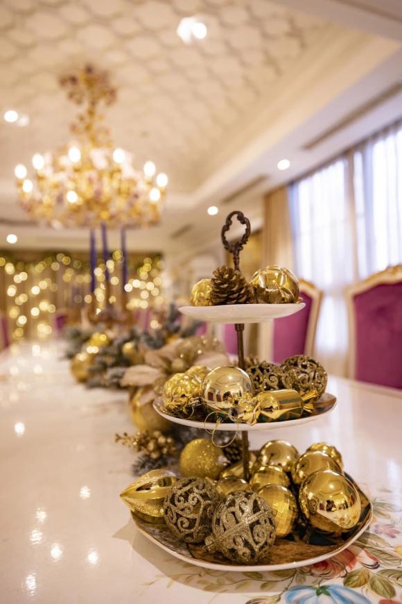 Căn hộ penthouse của Ngọc Thanh Tâm ngày giáng sinh: Rực rỡ và đẳng cấp theo phong cách hoàng gia-5