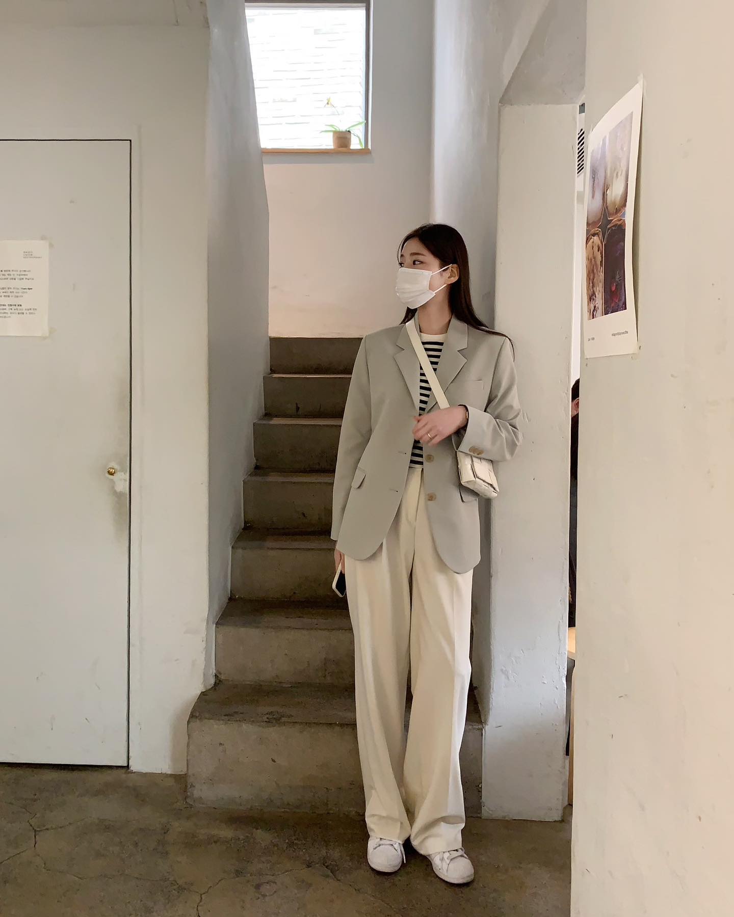 Phối 5 kiểu quần dài với áo blazer để thêm sành điệu-2