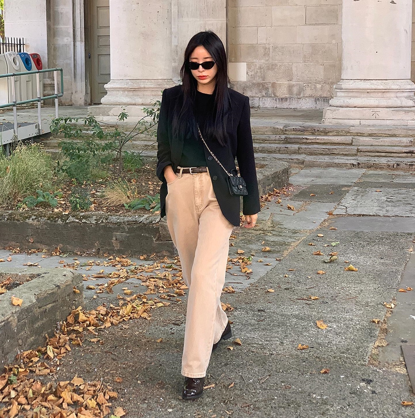 Phối 5 kiểu quần dài với áo blazer để thêm sành điệu-6