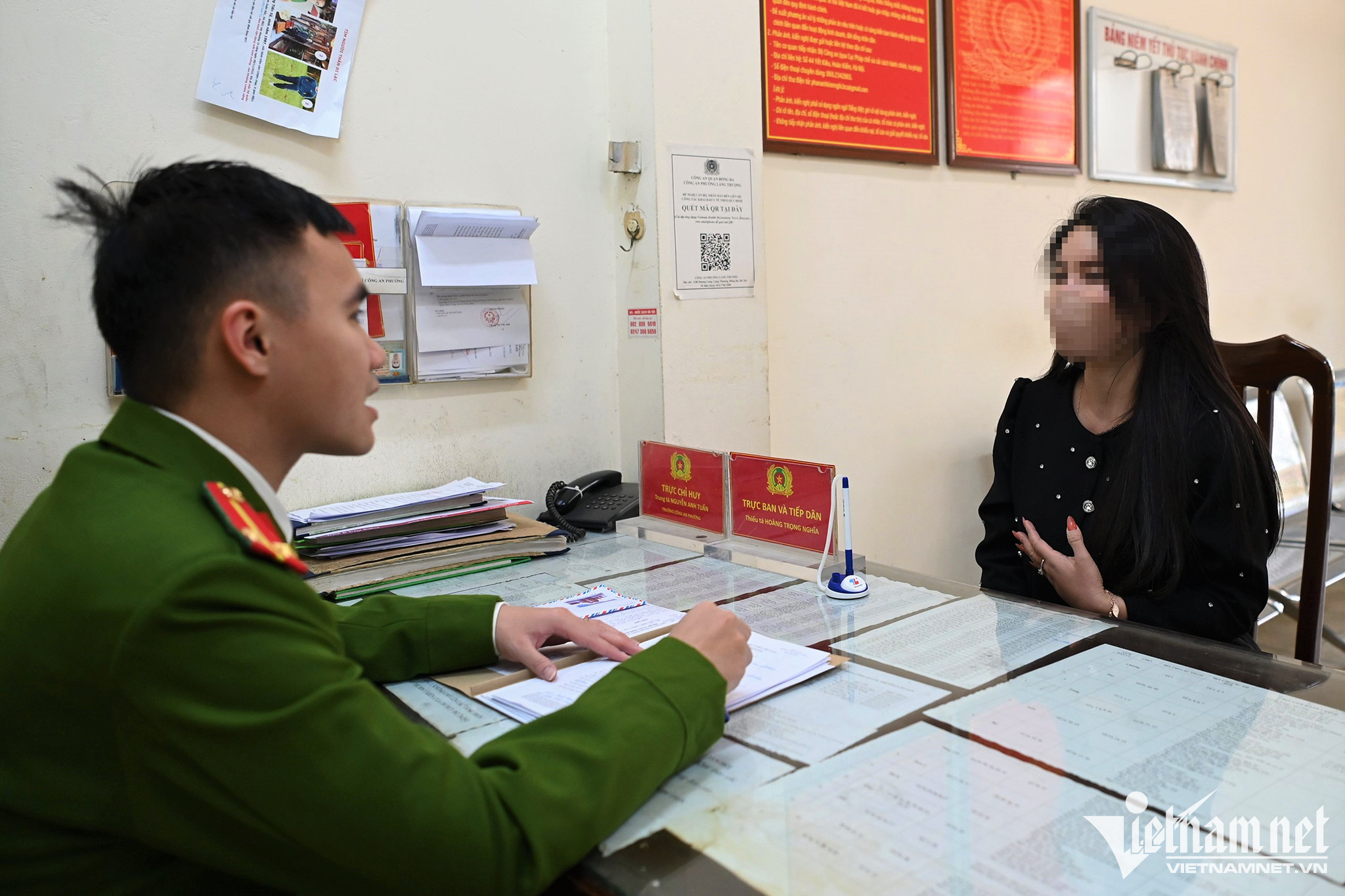 Lăng mạ CSGT, người phụ nữ nhận có uống rượu, muốn xin lỗi công an-1