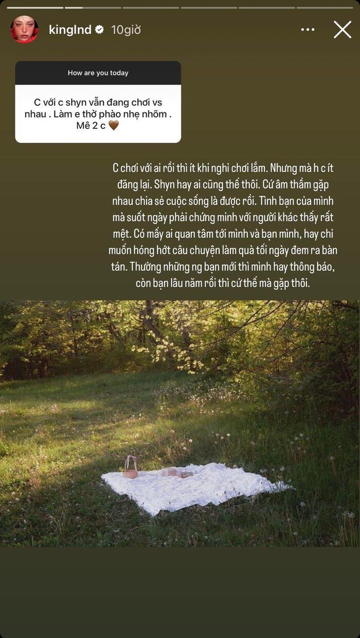 Linh Ngọc Đàm lên tiếng trước nghi vấn nghỉ chơi với Quỳnh Anh Shyn-2