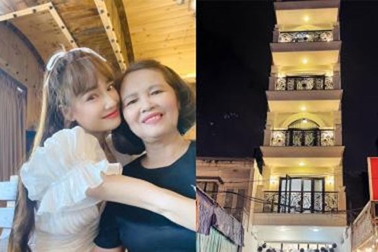 Em gái Nhã Phương khoe nhà 5 tầng, tiết lộ đưa bố mẹ vào Sài Gòn sống cùng