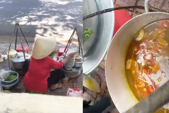 Bà bán bún đổ lại thức ăn thừa vào nồi: 'Tôi bán 21-22 năm, người đi Mỹ cũng từng ăn, rất sạch sẽ'