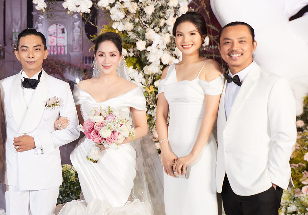 Vợ chồng Chí Anh cùng dàn sao dự lễ cưới Khánh Thi - Phan Hiển-3